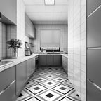 Peel and Stick Vinyl Flooring High Gloss Patterned Vinyl Flooring