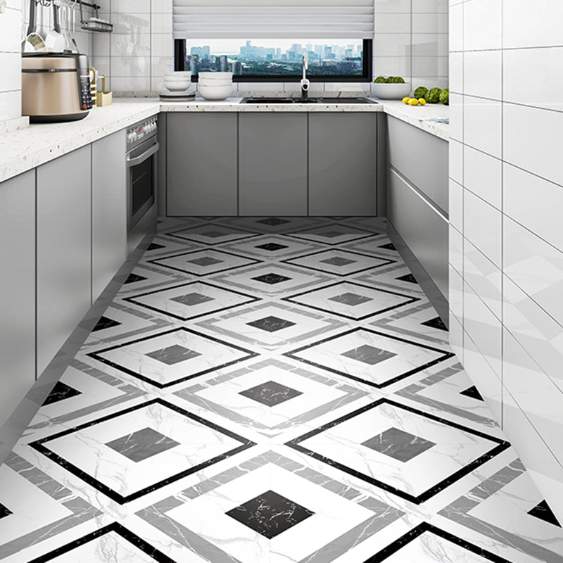 Peel and Stick Vinyl Flooring High Gloss Patterned Vinyl Flooring