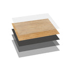 Modern vinyl floor planks for peeling and sticking wood look vinyl plank for living spaces