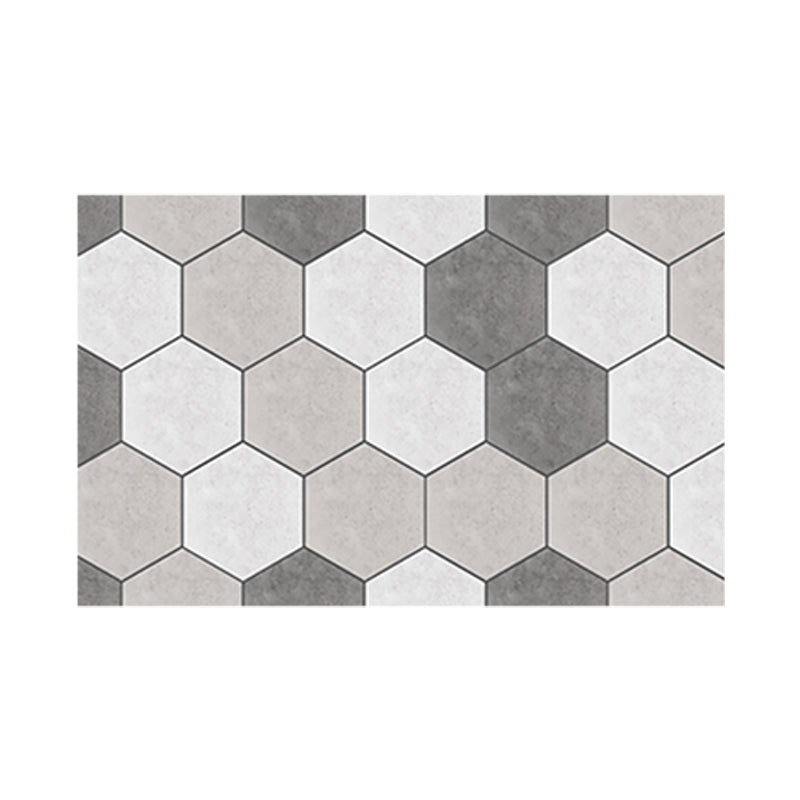 Modern PVC floor tiles with diamond pattern, self-adhesive vinyl floor planks