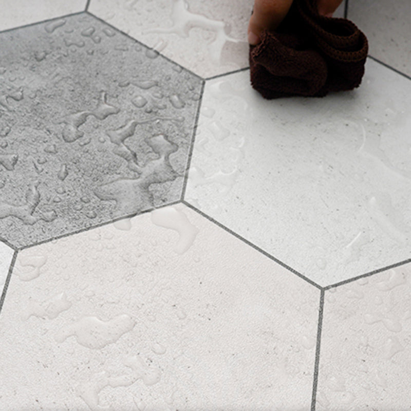 Modern PVC floor tiles with diamond pattern, self-adhesive vinyl floor planks