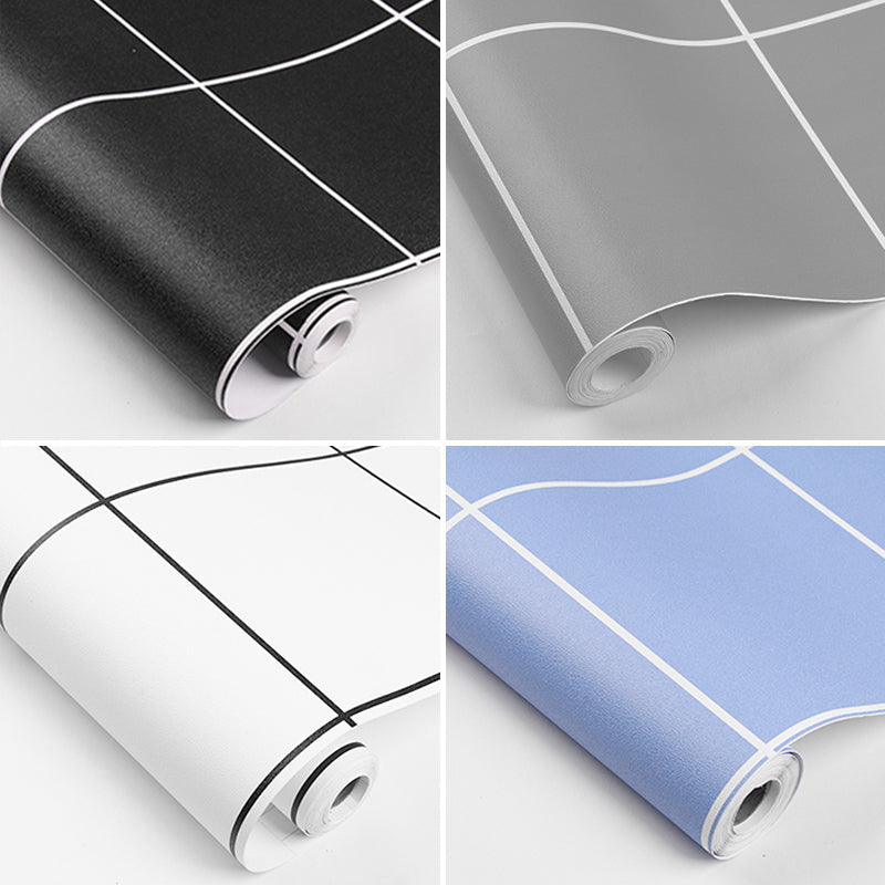 Modern PVC floor tiles with diamond pattern, self-adhesive vinyl floor planks