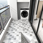 Modern Vinyl Flooring Self-Adhesive Geometrically Printed Vinyl Plank Flooring