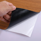 Modern PVC flooring Peel and Stick wood look embossed vinyl floor tiles