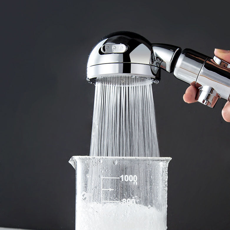 Metal Universal Pressure Shower Head Adjustable Water Flow Handheld Shower Head