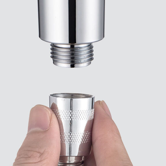 Metal Universal Pressure Shower Head Adjustable Water Flow Handheld Shower Head