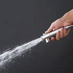 Metal Universal Pressure Shower Head Adjustable Water Flow Handheld Shower Head
