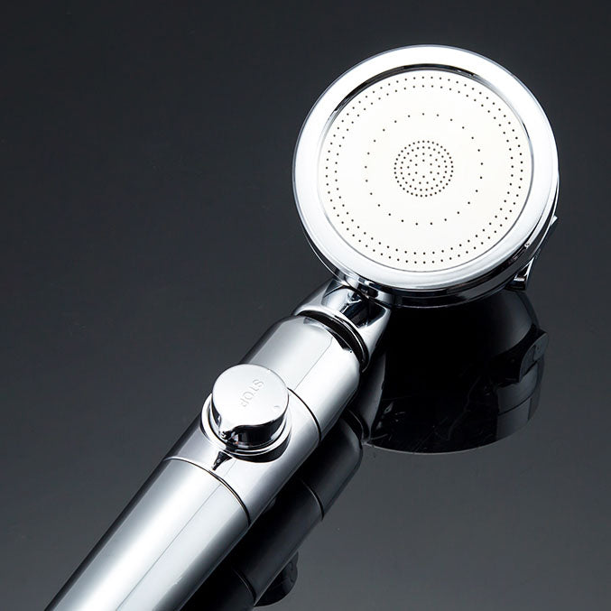 Metal Universal Pressure Shower Head Adjustable Water Flow Handheld Shower Head
