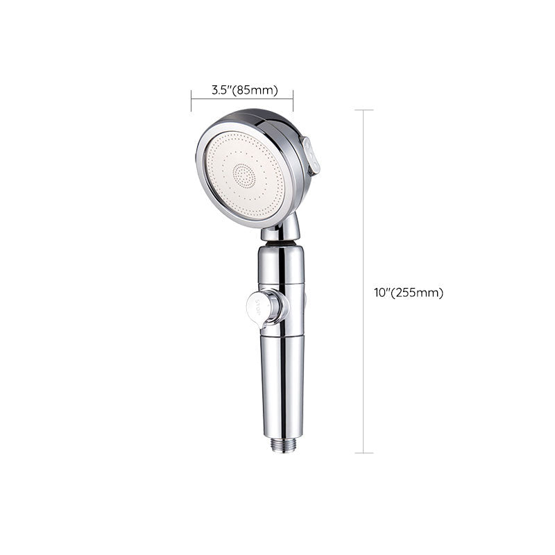 Metal Universal Pressure Shower Head Adjustable Water Flow Handheld Shower Head
