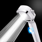 4-Stage Pressure Shower Head One-Button Water Stop Handheld Shower Head