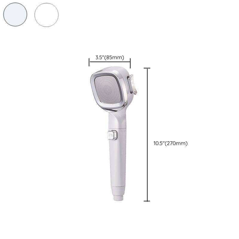 4-Stage Pressure Shower Head One-Button Water Stop Handheld Shower Head