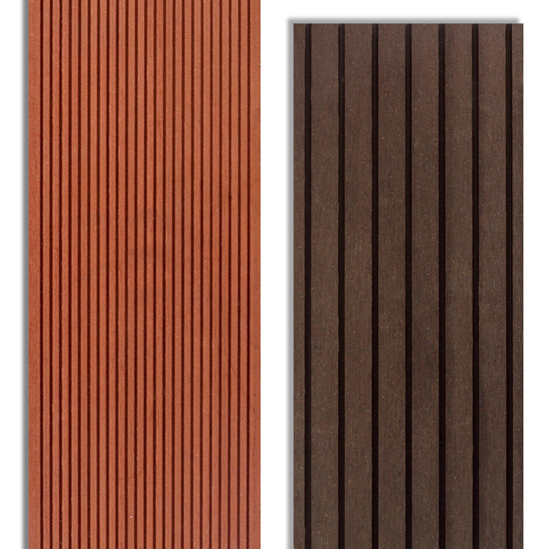 Outdoor Wood Decking Waterproof Striped Pattern Floorboard