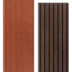 Outdoor Wood Decking Waterproof Striped Pattern Floorboard