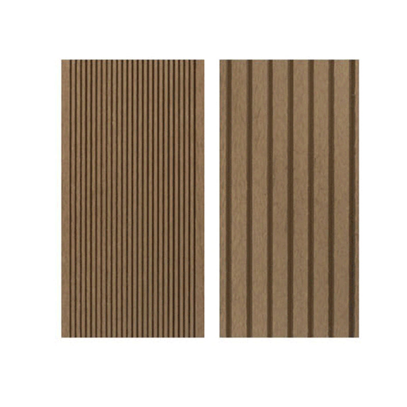 Outdoor Wood Decking Waterproof Striped Pattern Floorboard