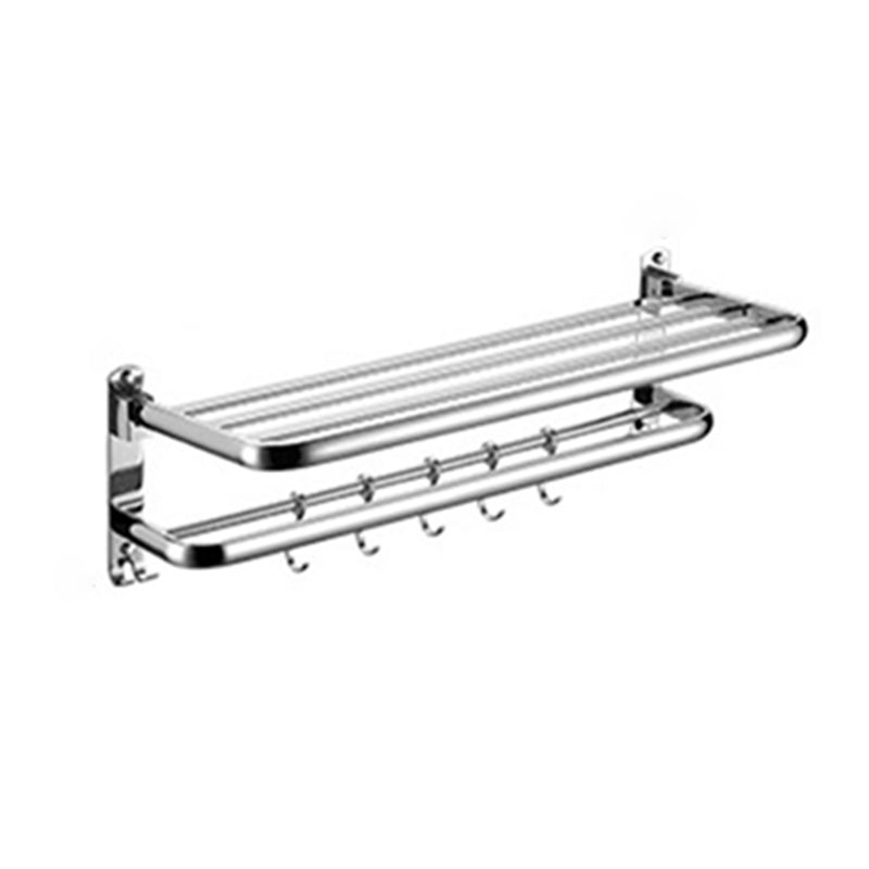 Modern Stainless Steel Bathroom Shelf Paper Holder Bathroom Accessory Set