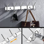 Modern Stainless Steel Bathroom Shelf Paper Holder Bathroom Accessory Set