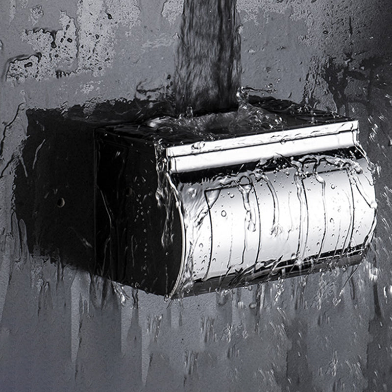 Modern Stainless Steel Bathroom Shelf Paper Holder Bathroom Accessory Set
