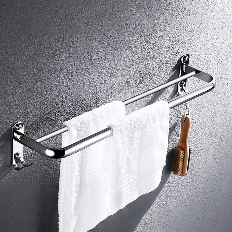 Modern Stainless Steel Bathroom Shelf Paper Holder Bathroom Accessory Set