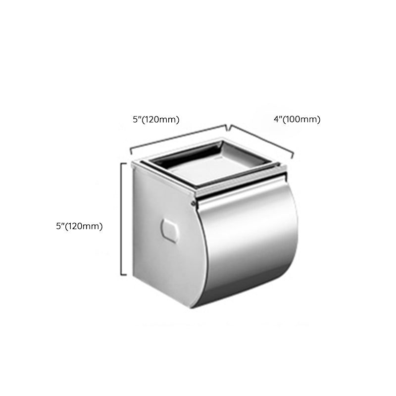 Modern Stainless Steel Bathroom Shelf Paper Holder Bathroom Accessory Set