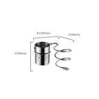 Modern Stainless Steel Bathroom Shelf Paper Holder Bathroom Accessory Set