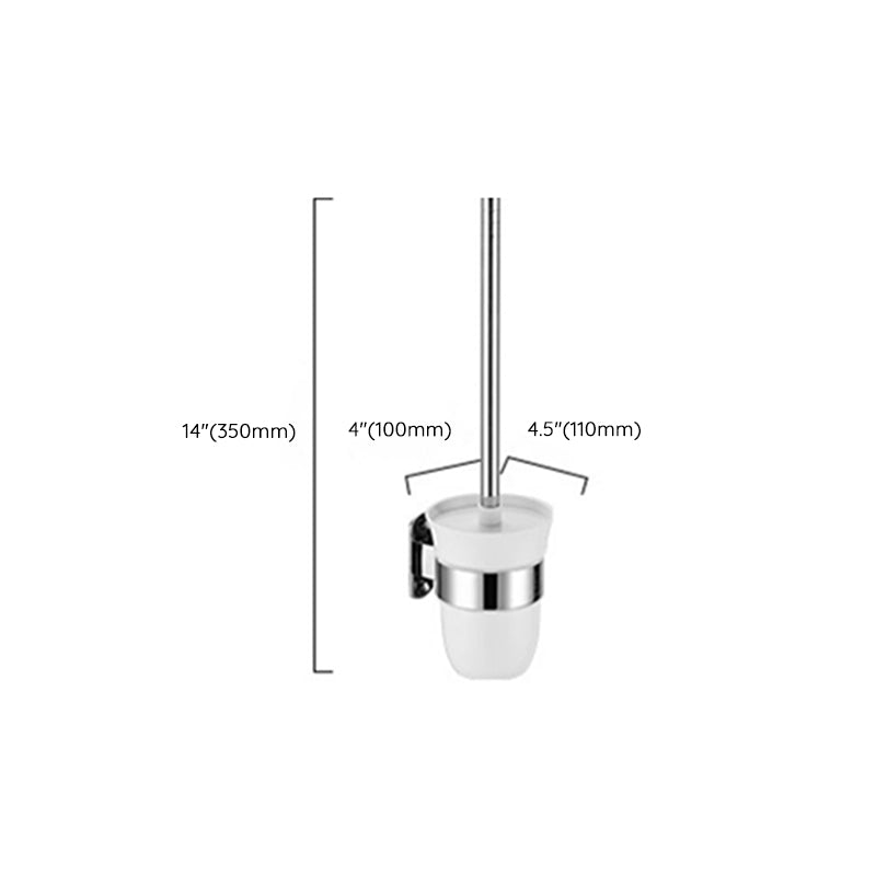 Modern Stainless Steel Bathroom Shelf Paper Holder Bathroom Accessory Set