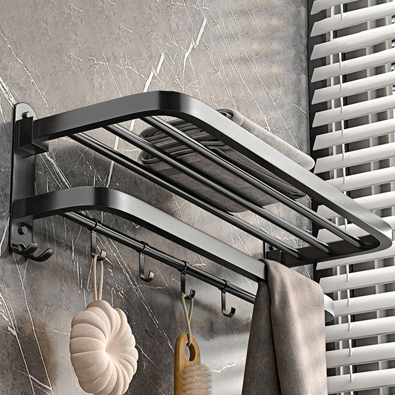 Modern gray bathroom accessory set bathroom shelf bath hardware set