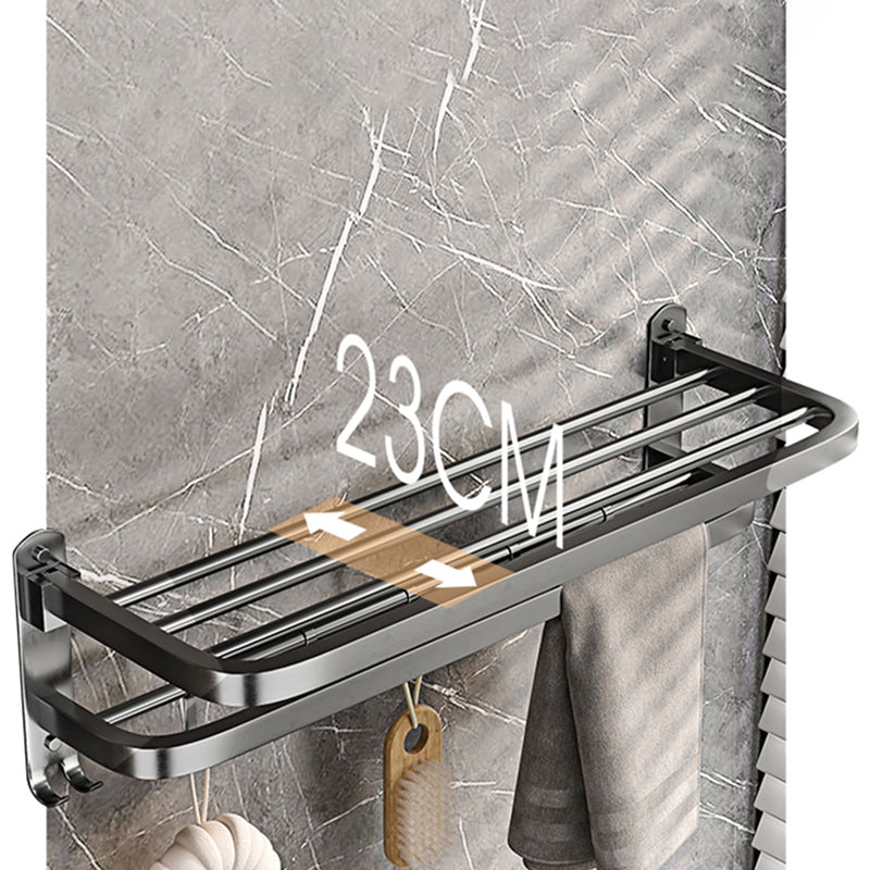 Modern gray bathroom accessory set bathroom shelf bath hardware set