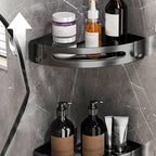 Modern gray bathroom accessory set bathroom shelf bath hardware set