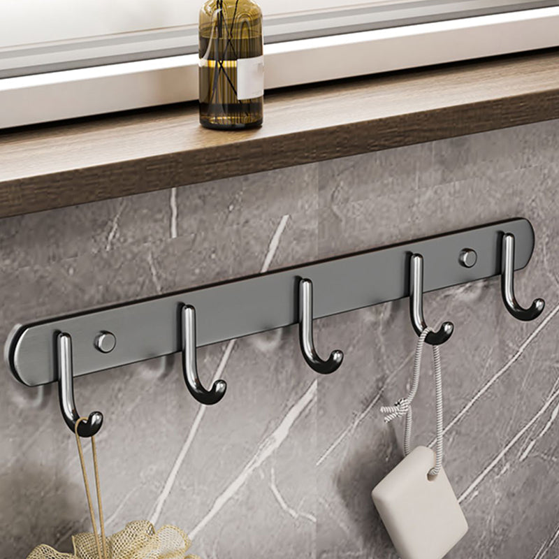 Modern gray bathroom accessory set bathroom shelf bath hardware set