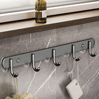 Modern gray bathroom accessory set bathroom shelf bath hardware set