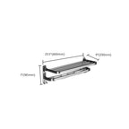 Modern gray bathroom accessory set bathroom shelf bath hardware set