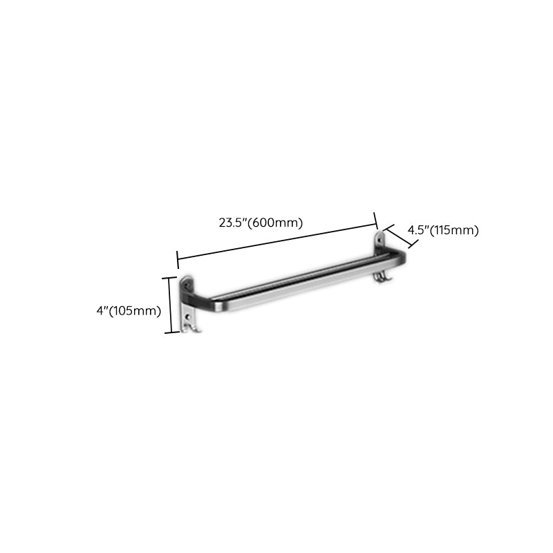 Modern gray bathroom accessory set bathroom shelf bath hardware set