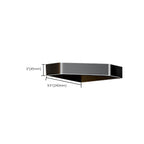 Modern Bathroom Set with Bath Shelf/Towel Holder & Paper Holder Black Bathroom Hardware