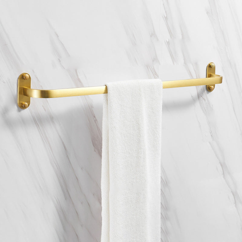 Modern Bathroom Hardware Paper Holder Bathroom Shelf Gold Bathroom Accessories Set