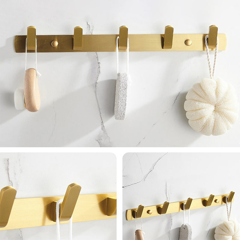 Modern Bathroom Hardware Paper Holder Bathroom Shelf Gold Bathroom Accessories Set