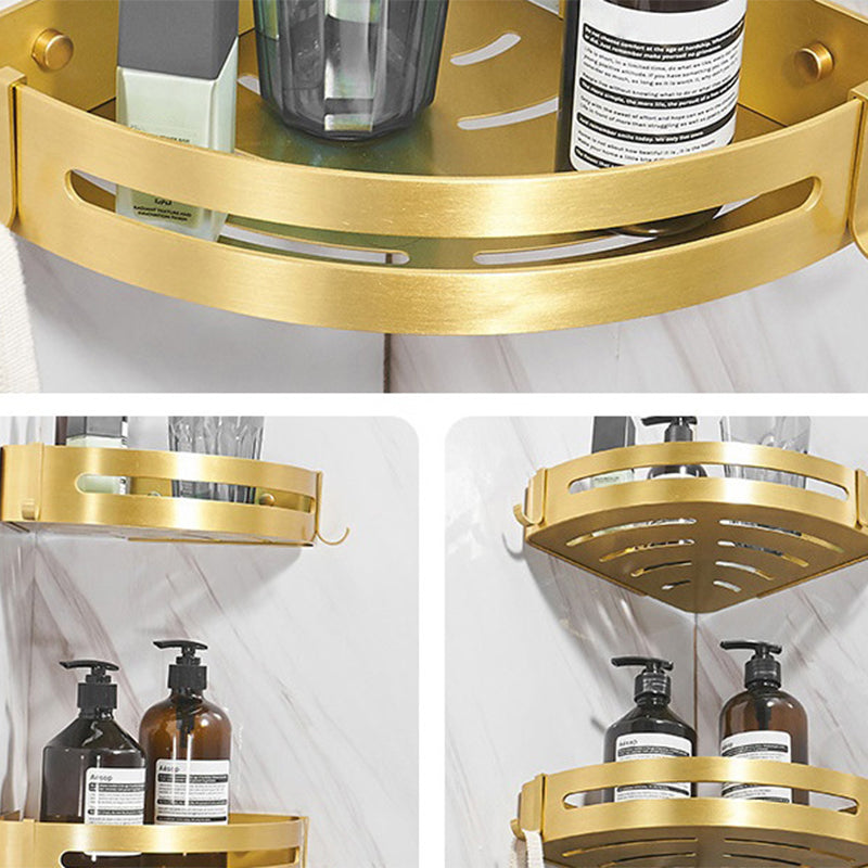 Modern Bathroom Hardware Paper Holder Bathroom Shelf Gold Bathroom Accessories Set