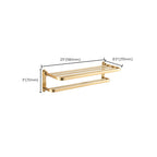 Modern Bathroom Hardware Paper Holder Bathroom Shelf Gold Bathroom Accessories Set
