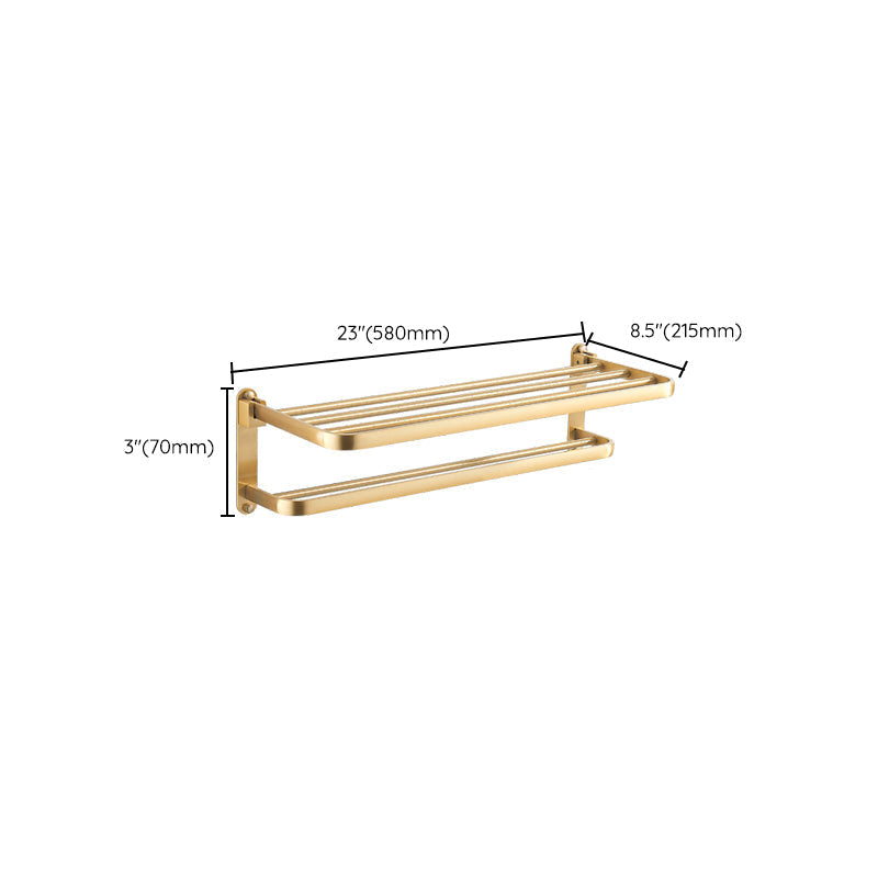 Modern Bathroom Hardware Paper Holder Bathroom Shelf Gold Bathroom Accessories Set