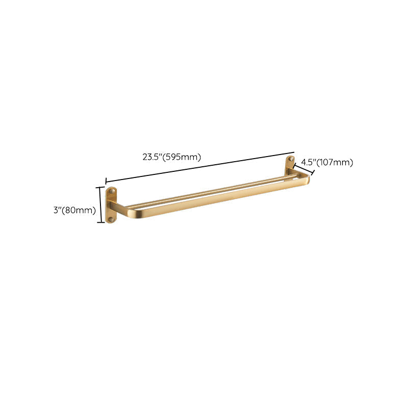 Modern Bathroom Hardware Paper Holder Bathroom Shelf Gold Bathroom Accessories Set