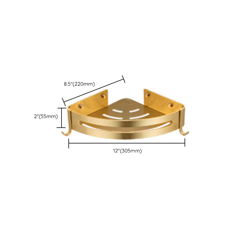 Modern Bathroom Hardware Paper Holder Bathroom Shelf Gold Bathroom Accessories Set