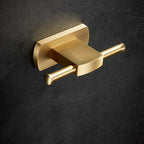 Traditional Golden Bath Accessories Set Brass Bathroom Accessories Kit
