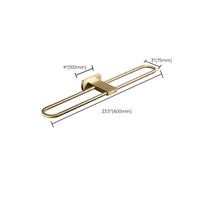 Traditional Golden Bath Accessories Set Brass Bathroom Accessories Kit