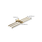 Traditional Golden Bath Accessories Set Brass Bathroom Accessories Kit