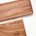 Wood and Aluminum Bath Accessory Set Black Bathroom Accessory Kit