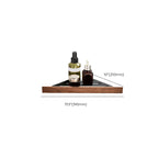 Wood and Aluminum Bath Accessory Set Black Bathroom Accessory Kit