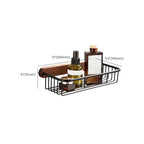 Wood and Aluminum Bath Accessory Set Black Bathroom Accessory Kit