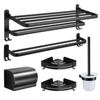 Modern Bathroom Hardware Toilet Paper Holder Bathroom Shelf Bathroom Accessories Set