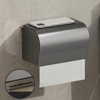 Contemporary Bathroom Accessory Set Grey Aluminum Bathroom Accessory Kit