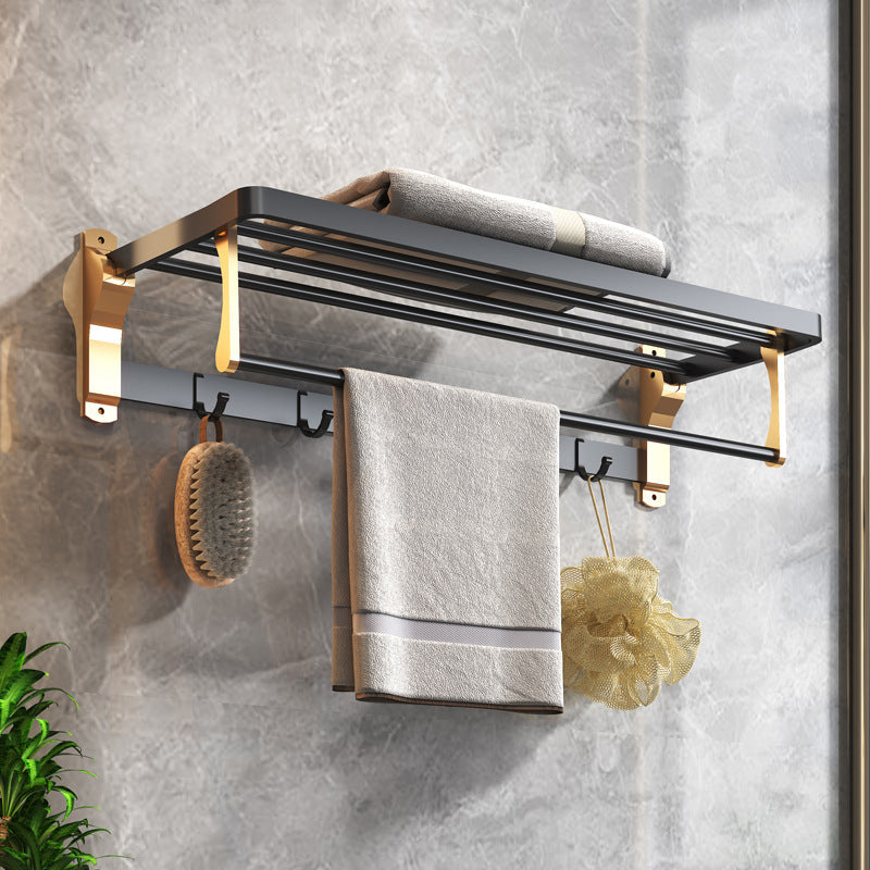 Black & Brass Bathroom Set Modern Style Bathroom Accessories As Individual Piece Or As Set