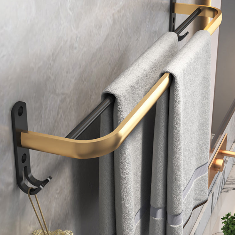 Black & Brass Bathroom Set Modern Style Bathroom Accessories As Individual Piece Or As Set